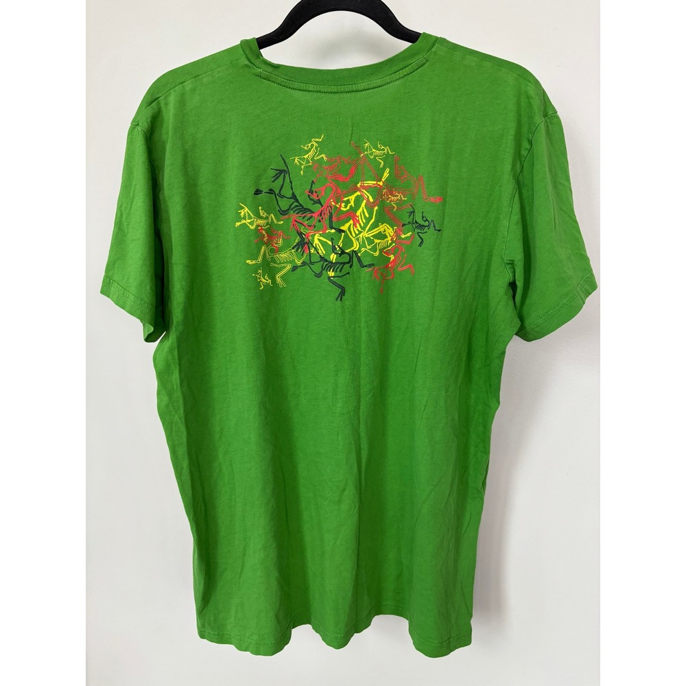 Arcteryx Mens Green Cotton Graphic T-Shirt Large CA34438 - Picture 3 of 7